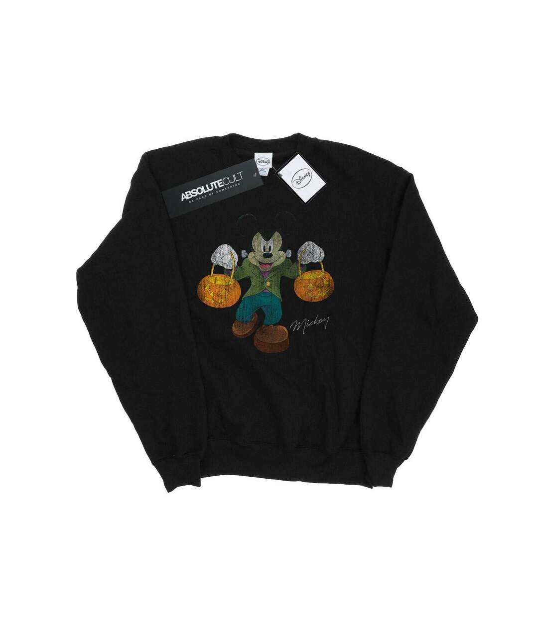Disney - Sweat FRANKENSTEIN MICKEY MOUSE - Femme (Noir) - UTBI9027-1