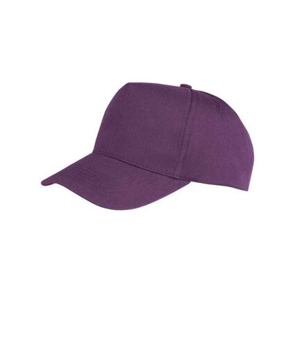 Boston 5 panel baseball cap purple Result