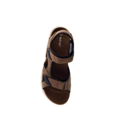 Sandales Lucibel Homme Marron Noir Hi-Tec