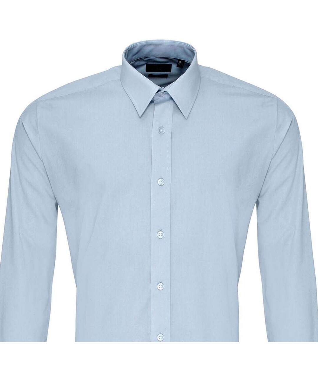 Chemise colours homme bleu clair Premier-2