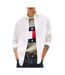 Chemise beige homme tommy hilfiger poplin-1