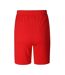 Mens Polyester Regular Football Shorts Red Sondico-2