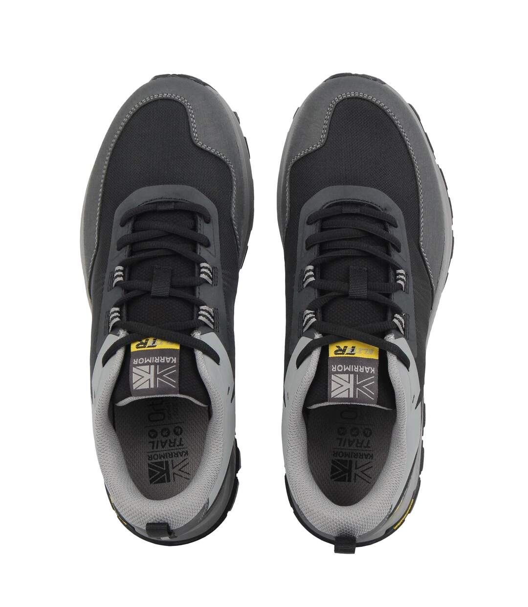 Baskets Course À Pied Homme Noir Anthracite Karrimor-3