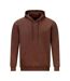 Sweat à capuche softstyle adulte cacao Gildan