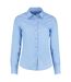 Kustom Kit Womens/Ladies Long Sleeve Poplin Shirt (Light Blue) - UTRW6163