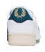 Mens Bay Ocean Logo Leather Trainers White Fred Perry-2