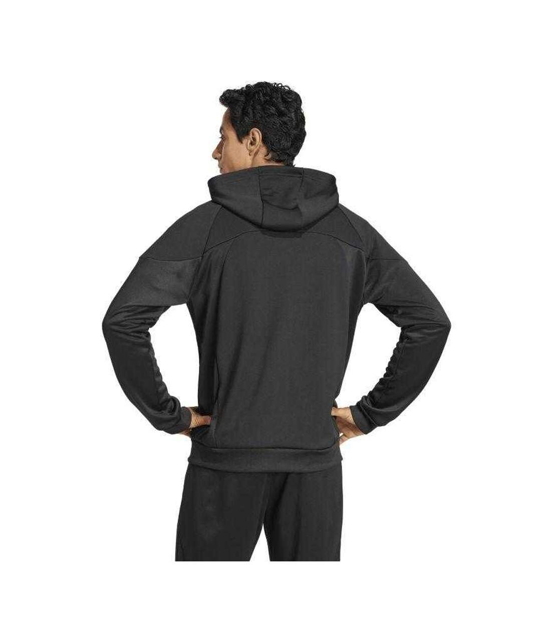 Veste À Capuche Tiro Homme Noir Adidas-3