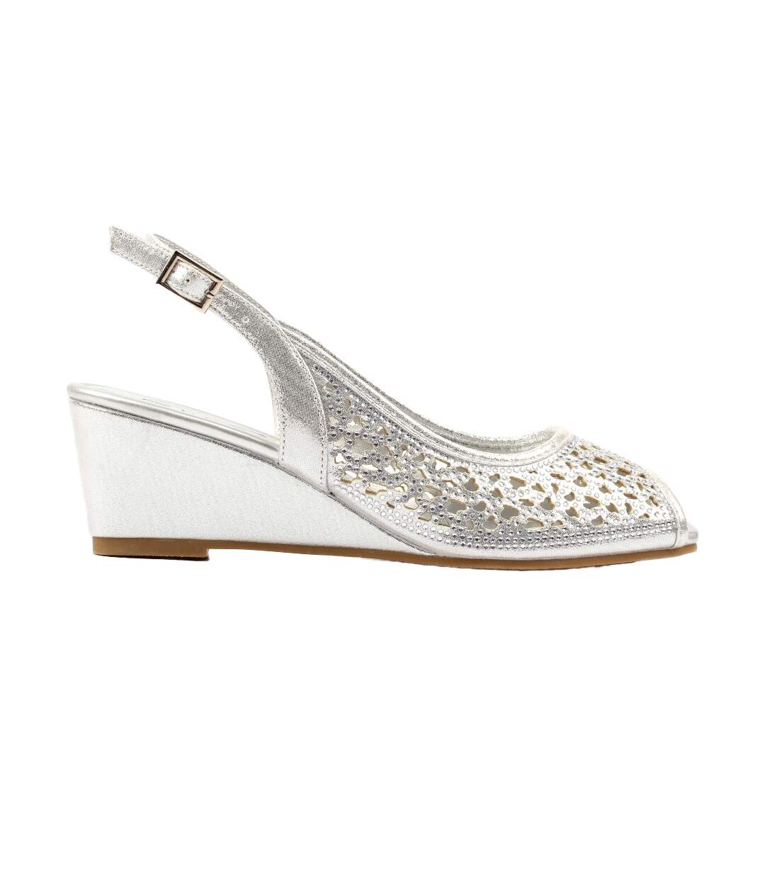 Sandales Ramona Femme Argenté Lunar-3