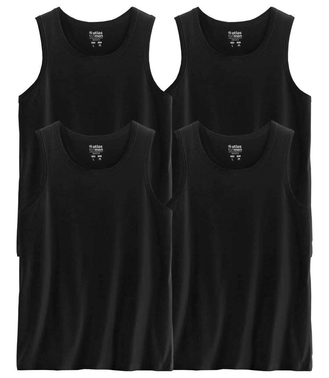 Lot de 4 Débardeurs Unis-2