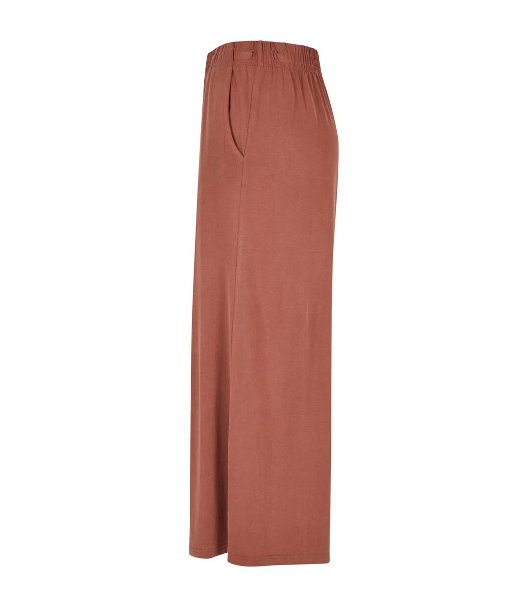 Womens/ladies modal culottes terracotta Urban Classics-3