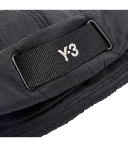Womens/ladies Webbing Padded Beanie Black Y-3