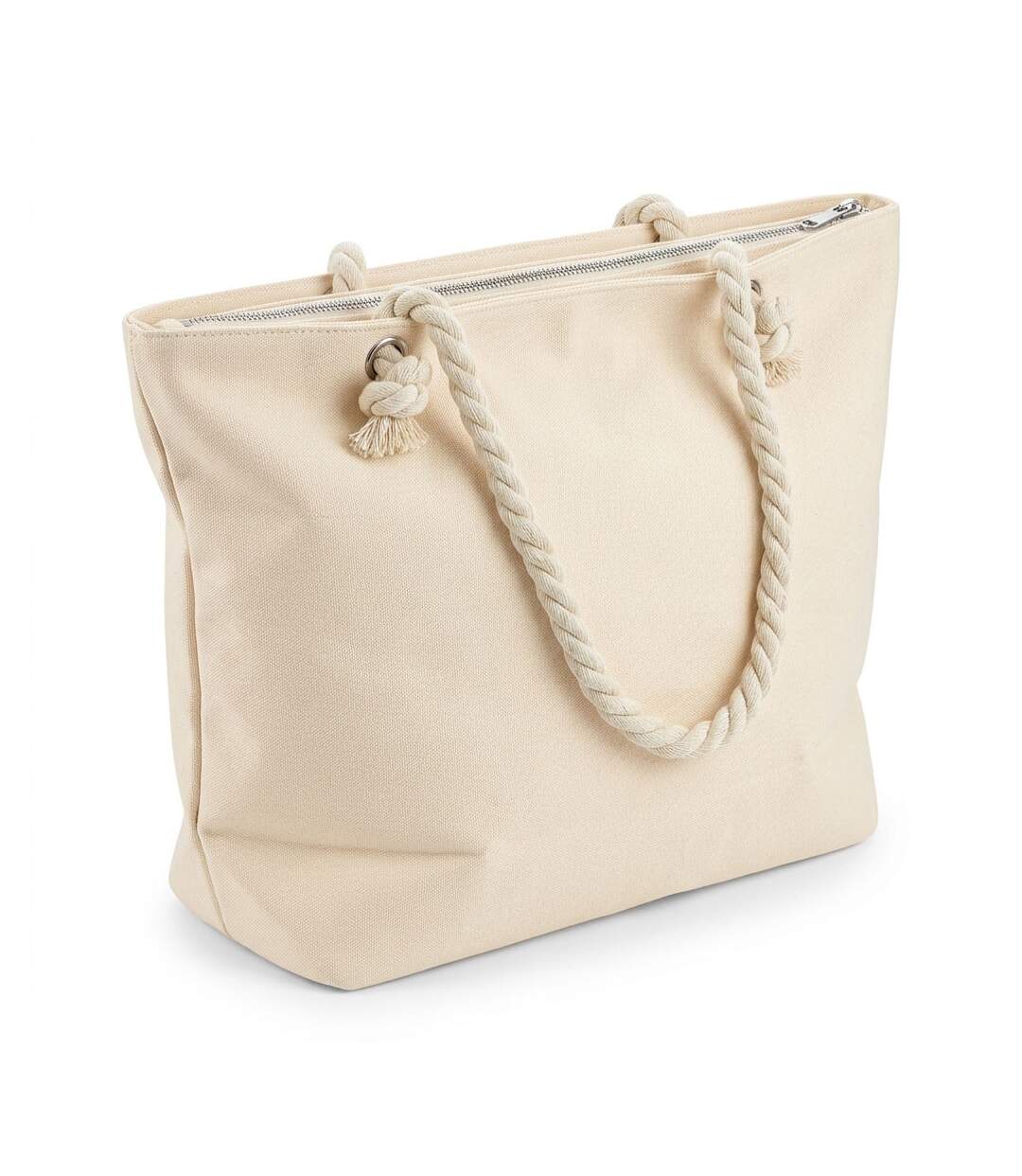 OZABI Sac de Plage Femme Jute Synthétique – Message Pailleté – Cordage-5