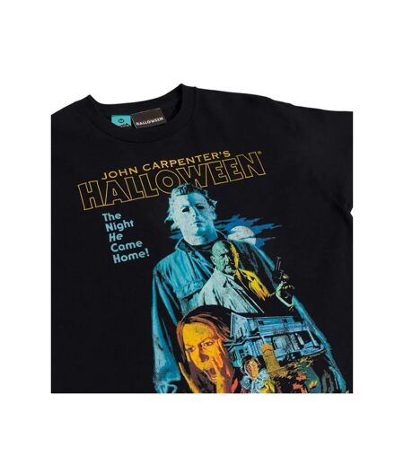 T-shirt Motif/style Poster Du Film Adulte Noir Halloween
