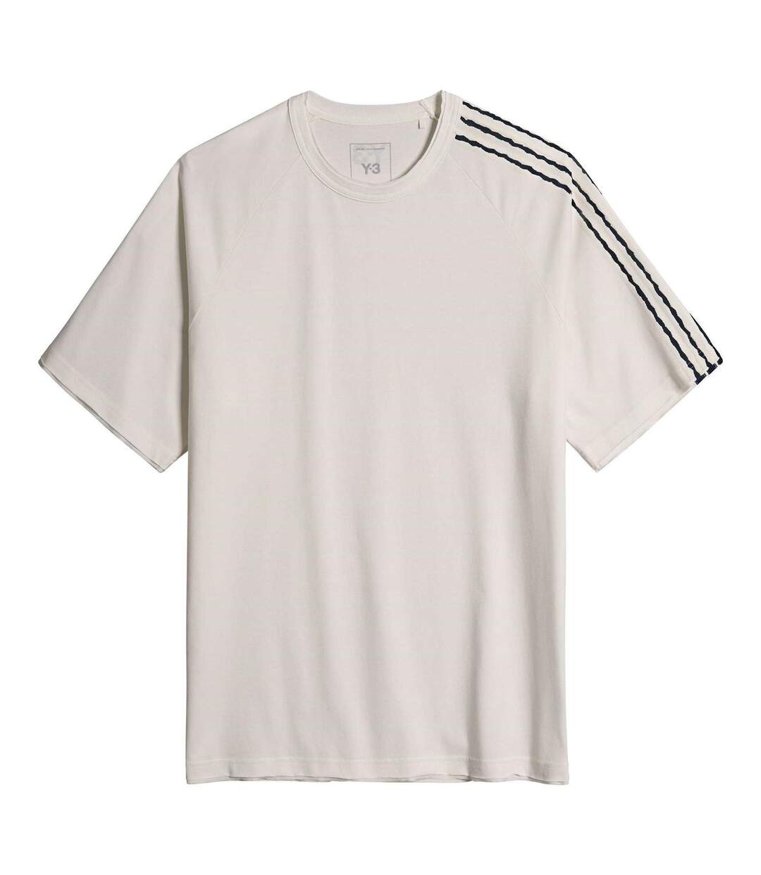 T-shirt Motif/style 3 Rayures Homme Blanc Y-3-2