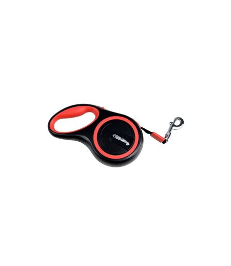 Laisse Rétractable Chien Résistante 16cm Rouge