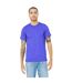 Canvas T-shirt Jersey Hommes Bleu Marine Chiné Bella + Canvas-1
