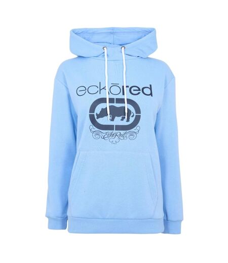 Sweat À Capuche Avec Cordons Manches Longues Décontracté Madison Femme Bleu Pâle Rhino