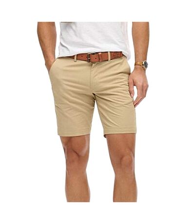 Short chino beige clair homme superdry stretch - 30