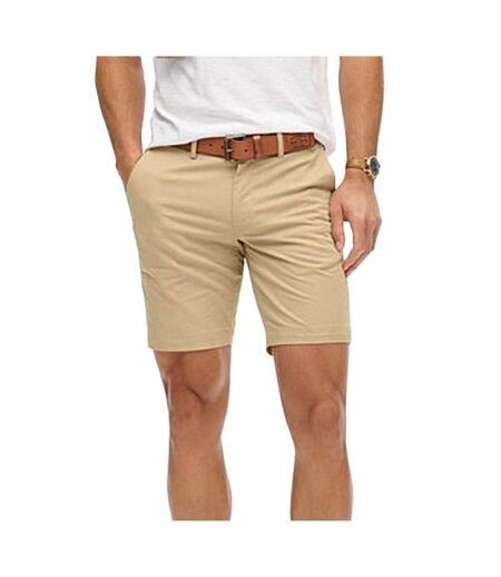 Short chino beige clair homme superdry stretch - 30