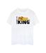Disney Womens/Ladies The Lion King Daddy Is King Cotton Boyfriend T-Shirt (Blanc) - UTBI29519-1