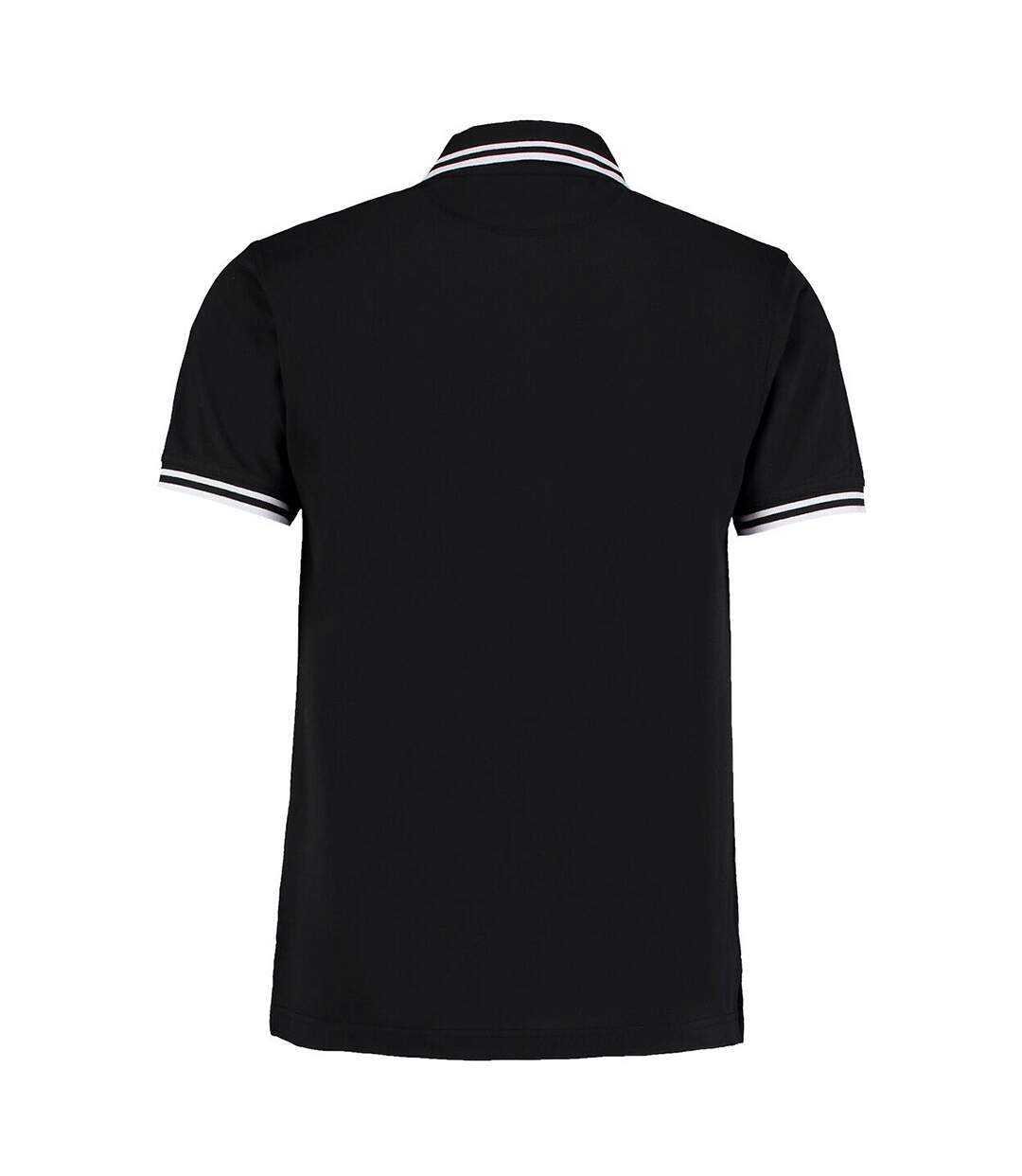 Polo à manches courtes Kustom Kit pour homme (Noir/Blanc) - UTBC613