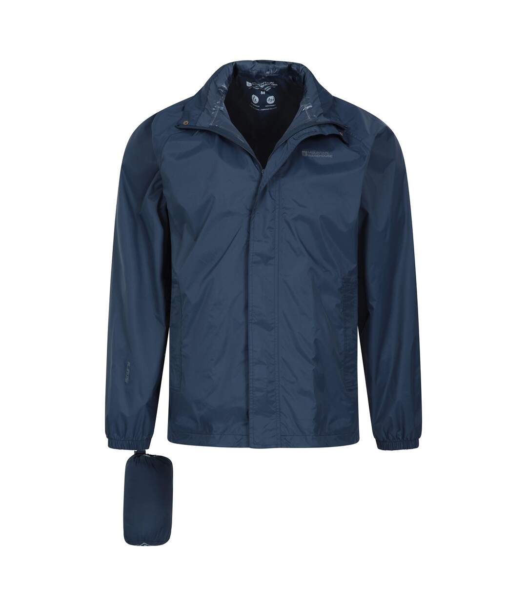 Mens Pakka Ii Waterproof Jacket Navy Mountain Warehouse-3