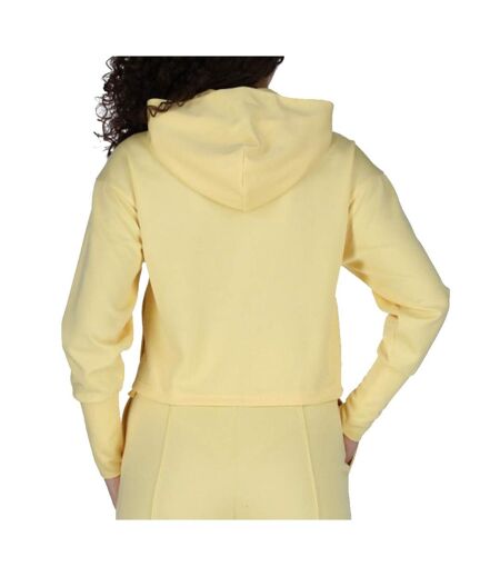 Sweat zippé jaune femme soul studio full zip