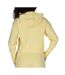 Sweat zippé jaune femme soul studio full zip-2