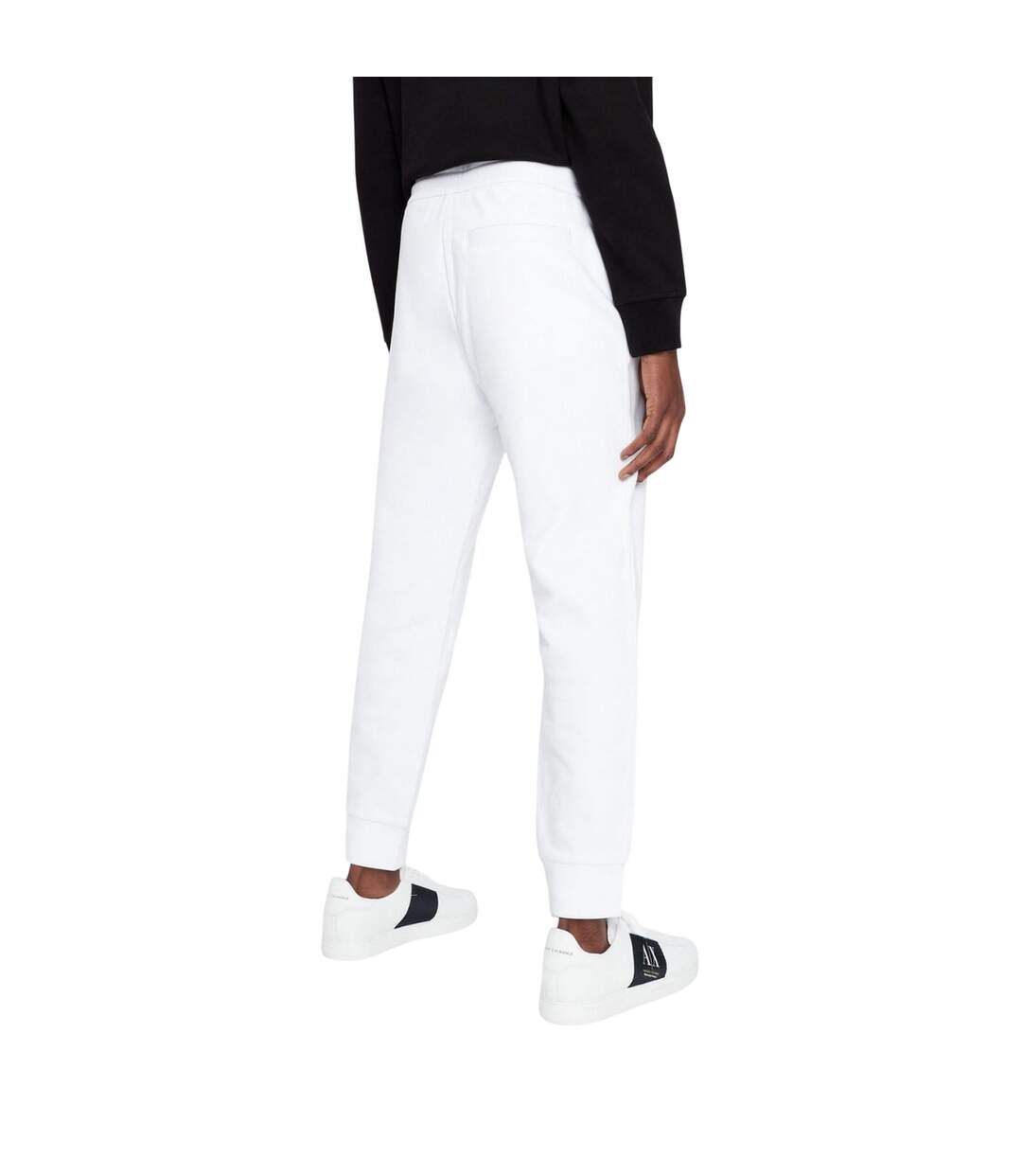Pantalon De Jogging Homme Blanc Armani Exchange-3