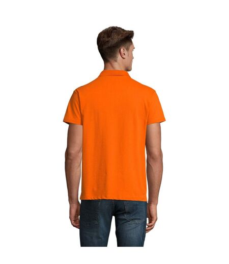 Polo Spring Homme Orange SOLS