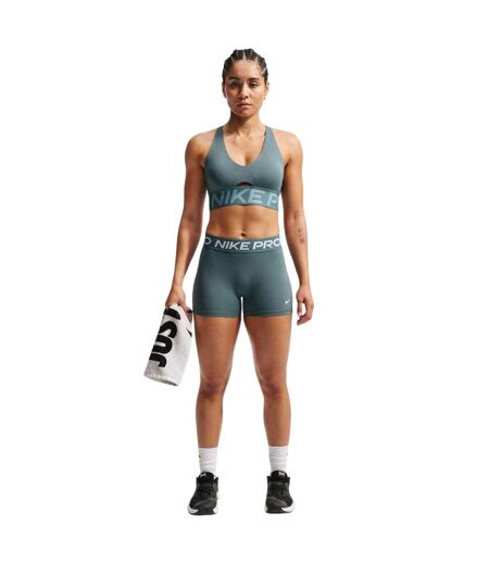 Womens/ladies Pro Medium Impact Sports Bra Slate Grey Nike