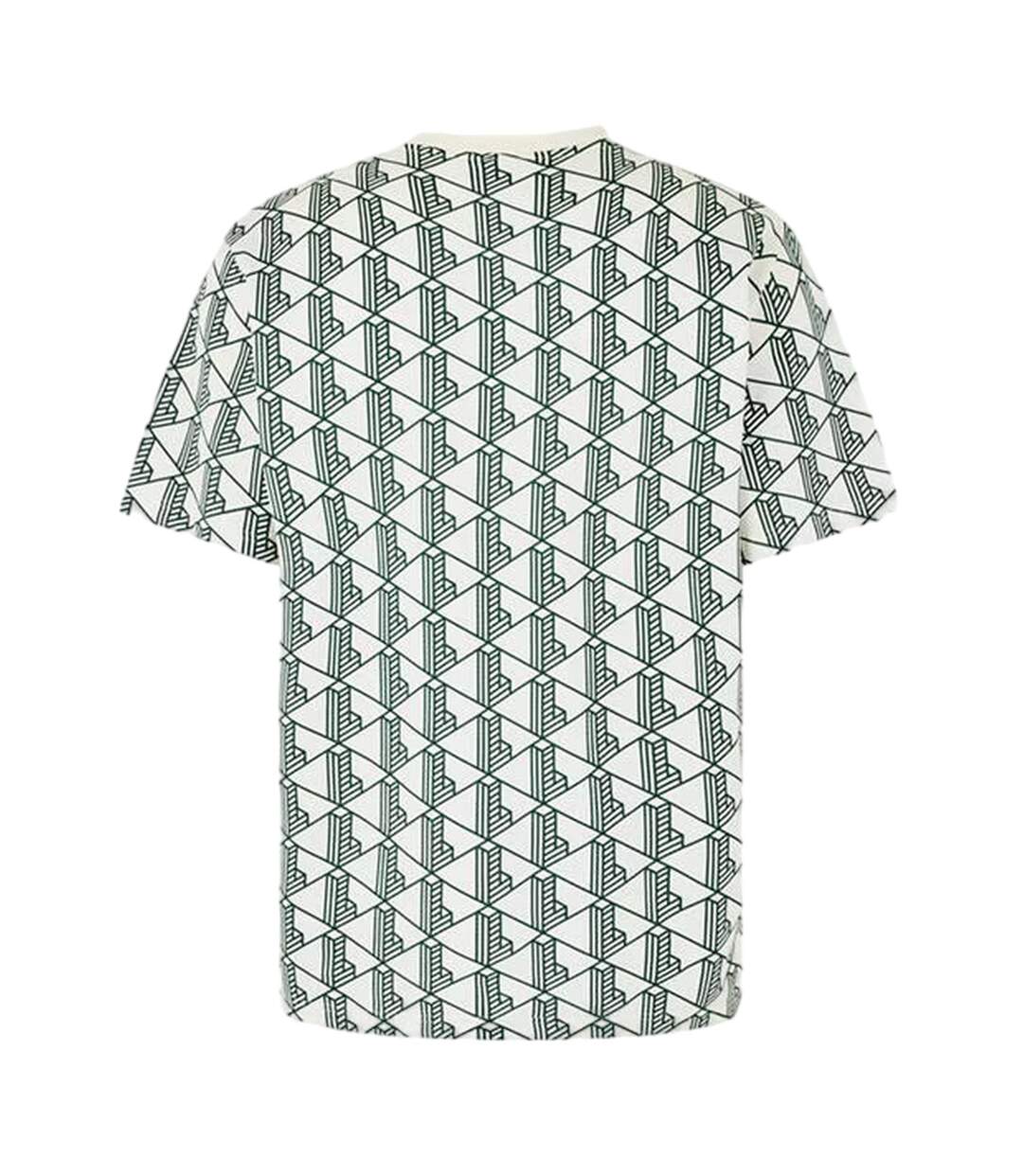 T-shirt Motif/style Imprimé Intégral Homme Vert Lacoste-3