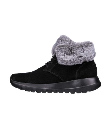 Bottine à Fourrure Cuir Skechers On The Go Joy
