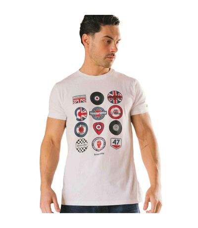 T-shirt Ss25 Homme Blanc Lambretta