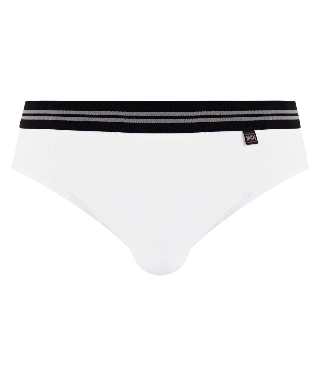 Lot de 2 slips blanc & noir Gentleman-3