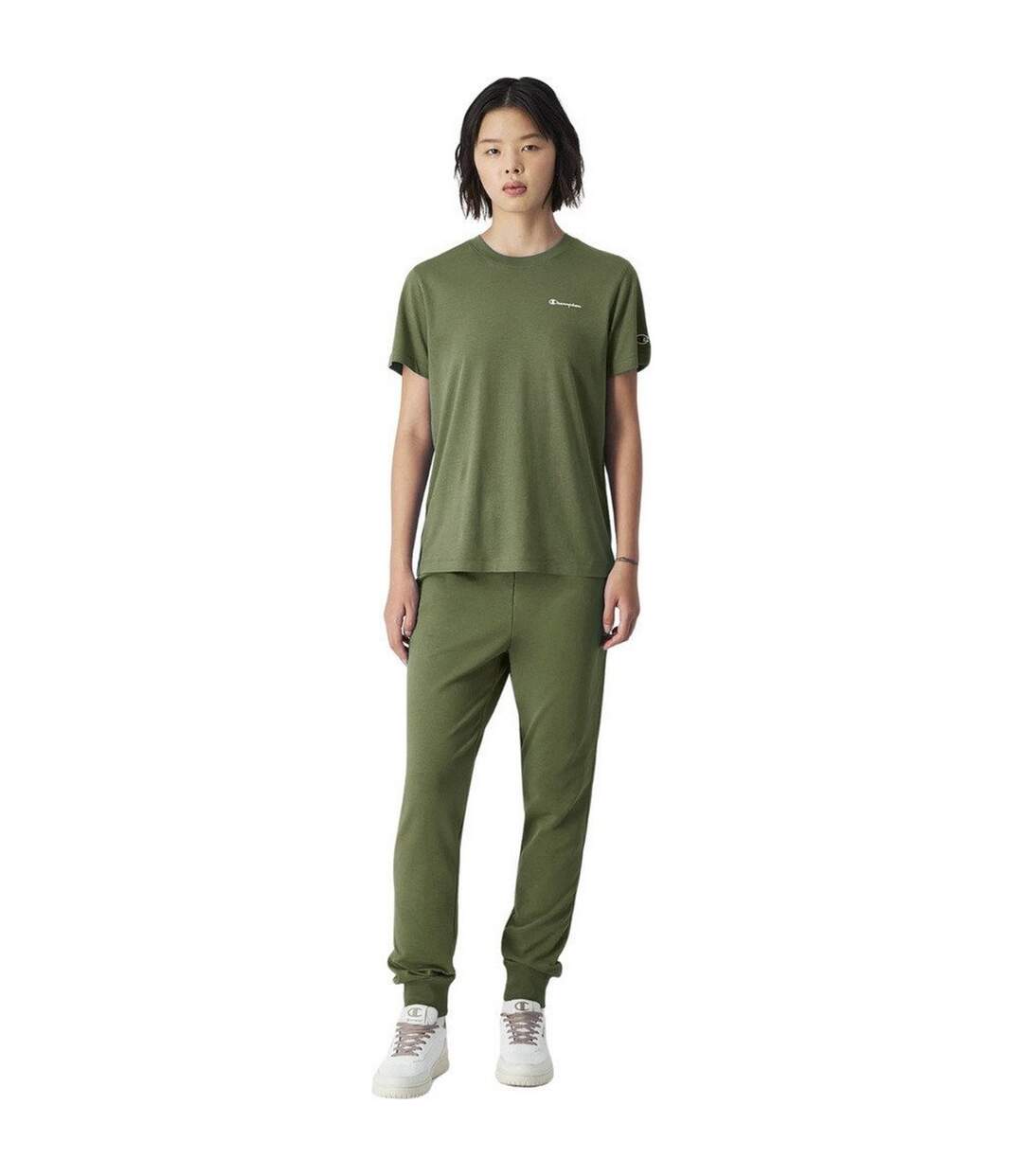 T-shirt Femme Vert Champion-4