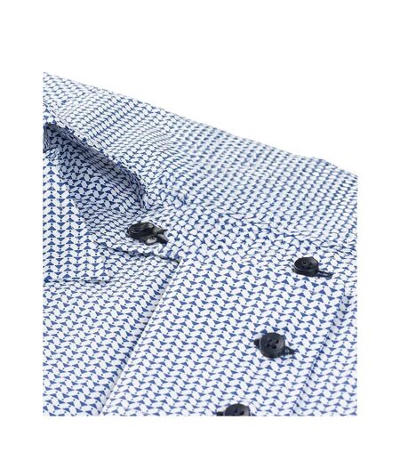 Chemisier Marocco Femme Bleu Marine Blanc Di Selentino