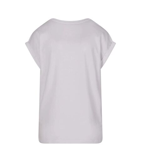 T-shirts Femme Bleu Sarcelle Blanc Urban Classics