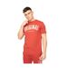 Mens Kensby T-shirt Red Crosshatch-2