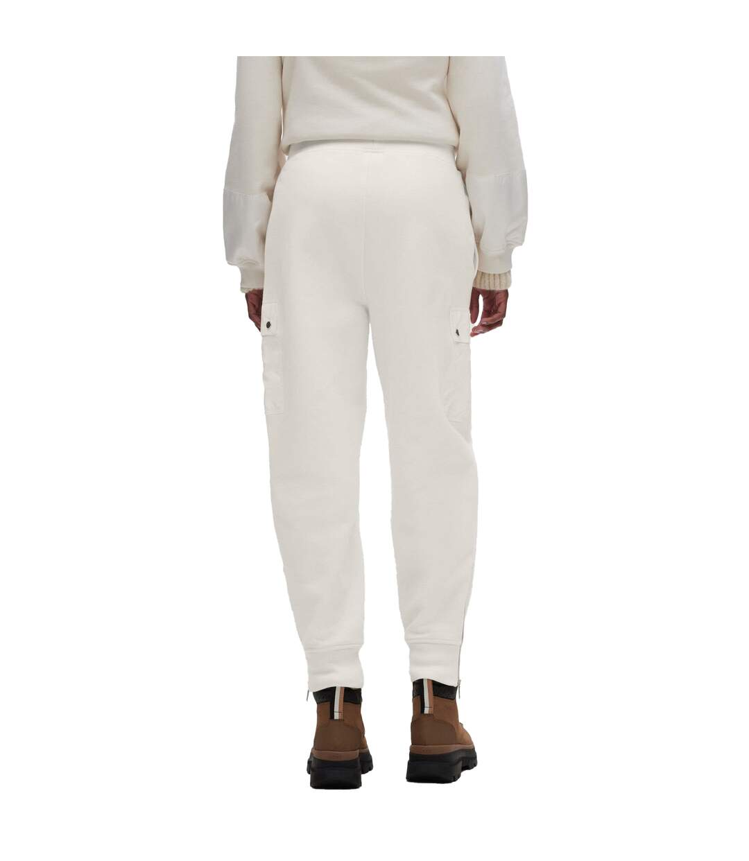 Pantalon De Jogging C Ecargo Femme Blanc Boss-2