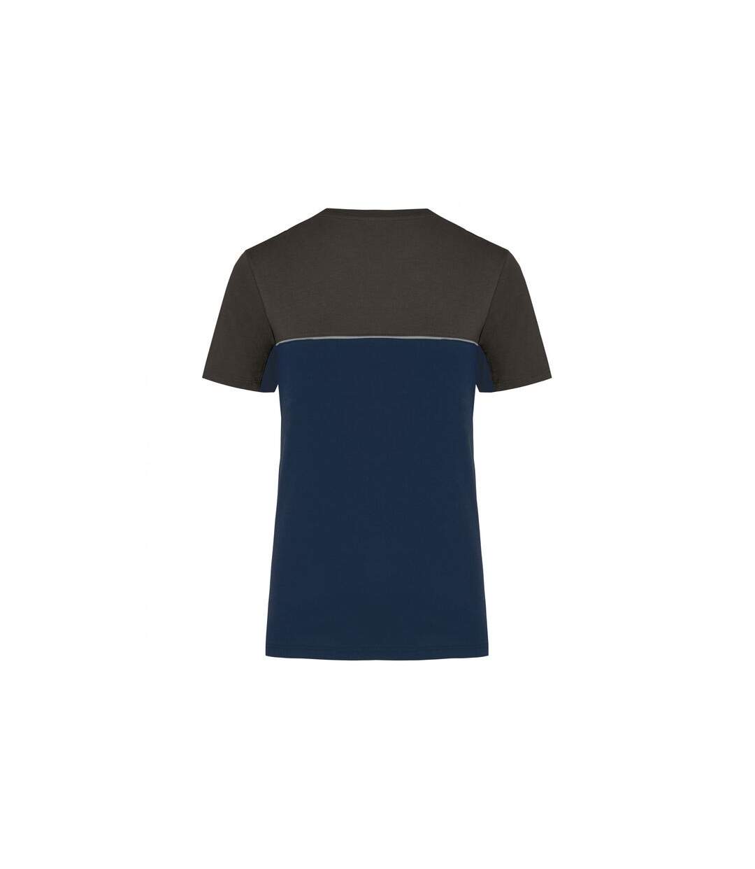 T-shirt bicolore écoresponsable manches courtes WK. Designed To Work-2