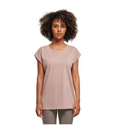T-shirt Femme Rose Pâle Build Your Brand