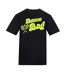 Unisex Adult Deuce Bag Tennis T-shirt Black AWD-1