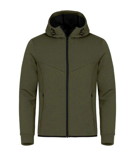 Veste À Capuche Hayden Homme Vert Kaki Clique