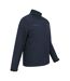 Mountain Warehouse Mens Grasmere Soft Shell Jacket (Dark Blue)
