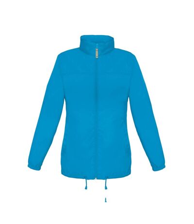 B&C Womens/Ladies Sirocco Soft Shell Jacket (Atoll Blue)