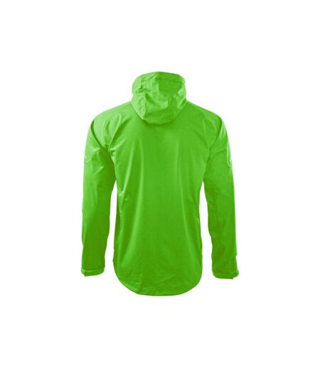 Veste Softshell Motif Détail Contrasté Homme Vert Malfini