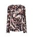 Blouse Motif/style Papillon Femme Vert Jaune Pâle Biba-2