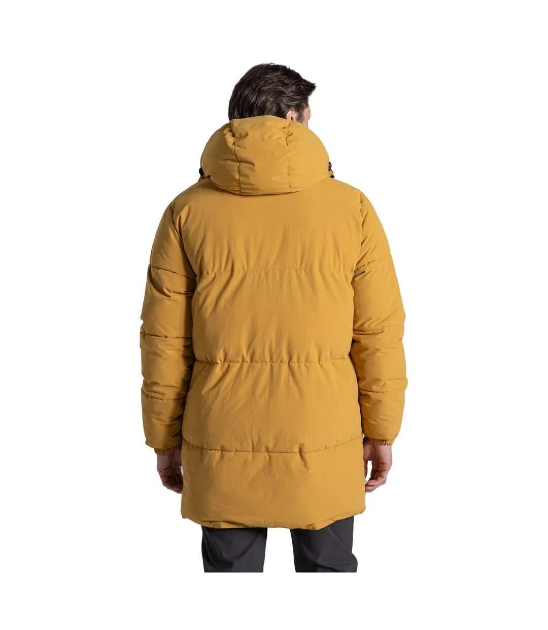 Doudoune Imperméable Matelassée Et Réversible À Capuche Bannerdale Homme Bleu Marine Foncé Jaune Foncé Craghoppers-3