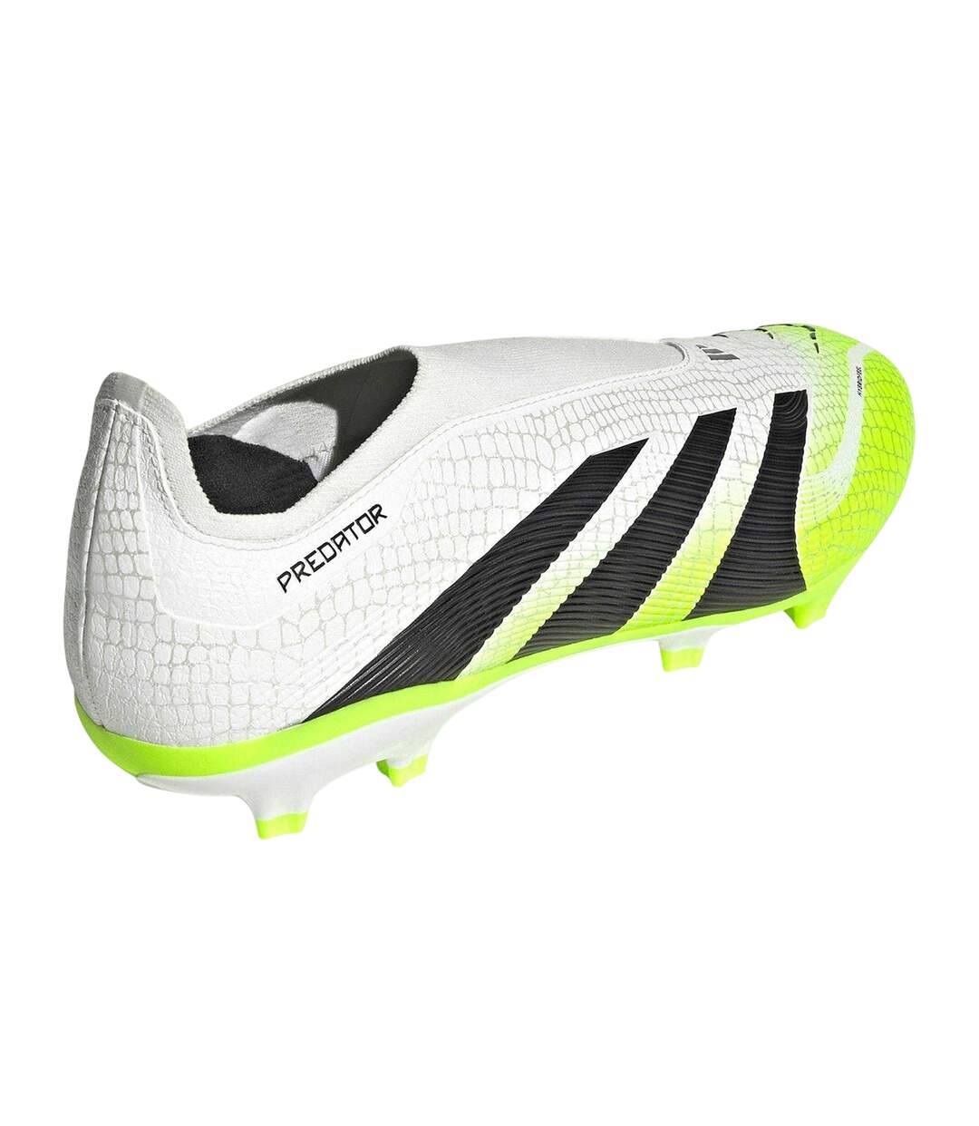 Chaussures De Foot Pour Terrain Ferme  League Homme Blanc Citron Predator-2
